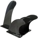 Set of hydro-fins for Hydrix electric surfboards, performance hydrodynamic fins