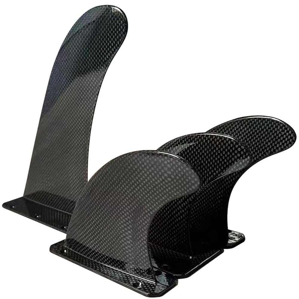 Set of hydro-fins for Hydrix electric surfboards, performance hydrodynamic fins
